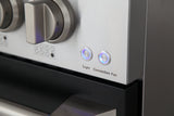 KUCHT Professional 48 in. 6.7 cu. ft. Natural Gas Range with Sealed Burners, Griddle/Grill and Two Ovens - One Convection - in Stainless Steel