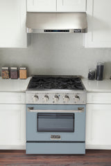 KUCHT Professional 30 in. 4.2 cu. ft. Dual Fuel Range for Propane Gas with Sealed Burners and Convection Oven in Stainless Steel