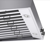 36 in. 900 1200 CFM Ducted Wall Mount Range Hood in Stainless Steel with Digital Controls