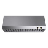 48 in. 900 1200 CFM Ducted Under Cabinet Range Hood in Stainless Steel with Gold Accents and Digital Controls