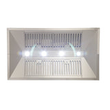 KUCHT 48 in. Professional Island Mounted Range Hood 900CFM in Stainless Steel