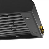 30 in. 900 1200 CFM Ducted Under Cabinet Range Hood in Titanium Stainless Steel with Gold Accents and Digital Controls