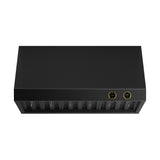 36 in. 900 1200 CFM Ducted Under Cabinet Range Hood in Titanium Stainless Steel with Gold Accents and Digital Controls