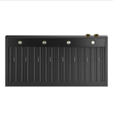 48 in. 900 1200 CFM Ducted Under Cabinet Range Hood in Titanium Stainless Steel with Gold Accents and Digital Controls