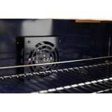 36 in. 5.2 cu. ft. 6 Burners Dual Fuel Range for Natural Gas in Stainless Steel with Kucht Horus Thermostat