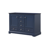 Dukes 48 in. W x 22 in. D Navy Blue Double Bath Vanity