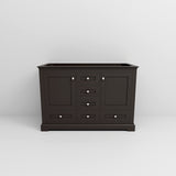 Dukes 48 in. W x 22 in. D Espresso Double Bath Vanity
