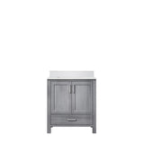 Jacques 72 in. Freestanding Bathroom Vanity with White Quartz Top, White Square Sink