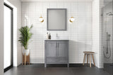 Jacques 72 in. Freestanding Bathroom Vanity with White Quartz Top, White Square Sink