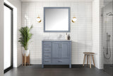 Jacques 36 in. W x 22 in. D Right Offset Dark Grey Bath Vanity