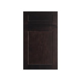Liberty Shaker Espresso - 15 Inch Height Single Door Wall Cabinet - 15" Width x 18" Height x 12" Depth