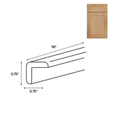 Liberty Shaker Karamel - 0.75 Inch Trims Accessories - .75" Width x .75" Height x 96" Depth
