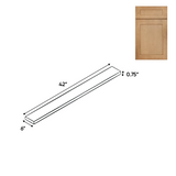 Liberty Shaker Karamel - 6 Inch Wall Fillers Accessories - 6" Width x 42" Height x .75" Depth