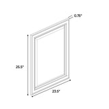 Liberty Shaker Karamel - 23.5 Inch Decorative End Panel Doors Accessories - 23.5" Width x 25.5" Height x 0.75" Depth