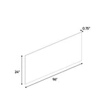 Liberty Shaker Rift - 48 Inch Plywood Panels Accessories - 48" Width x 96" Height x .25" Depth