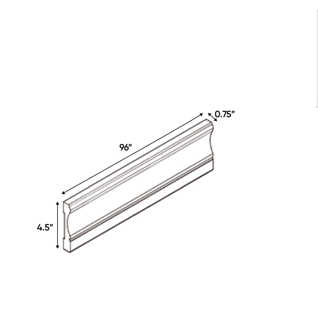 Portland Chestnut - 0.75 Inch Base Molding Accessories - .75