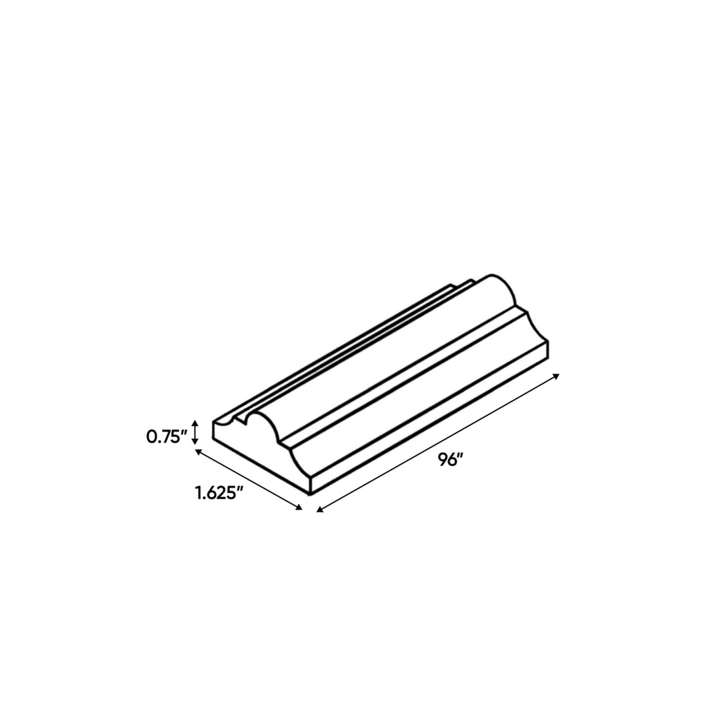 Liberty Shaker Espresso - 0.75 Inch Trims Accessories - .75