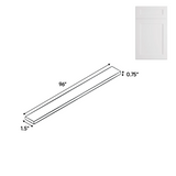 RTA Shaker White - Wall Fillers - 96"H x 1.5"W
