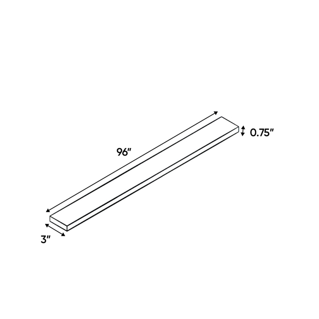 Portland Chestnut - 3 Inch Wall Fillers Accessories - 3