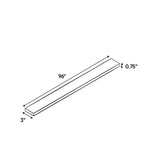 Windsor Ashen - 3 Inch Wall Fillers Accessories - 3" Width x 96" Height x .75" Depth