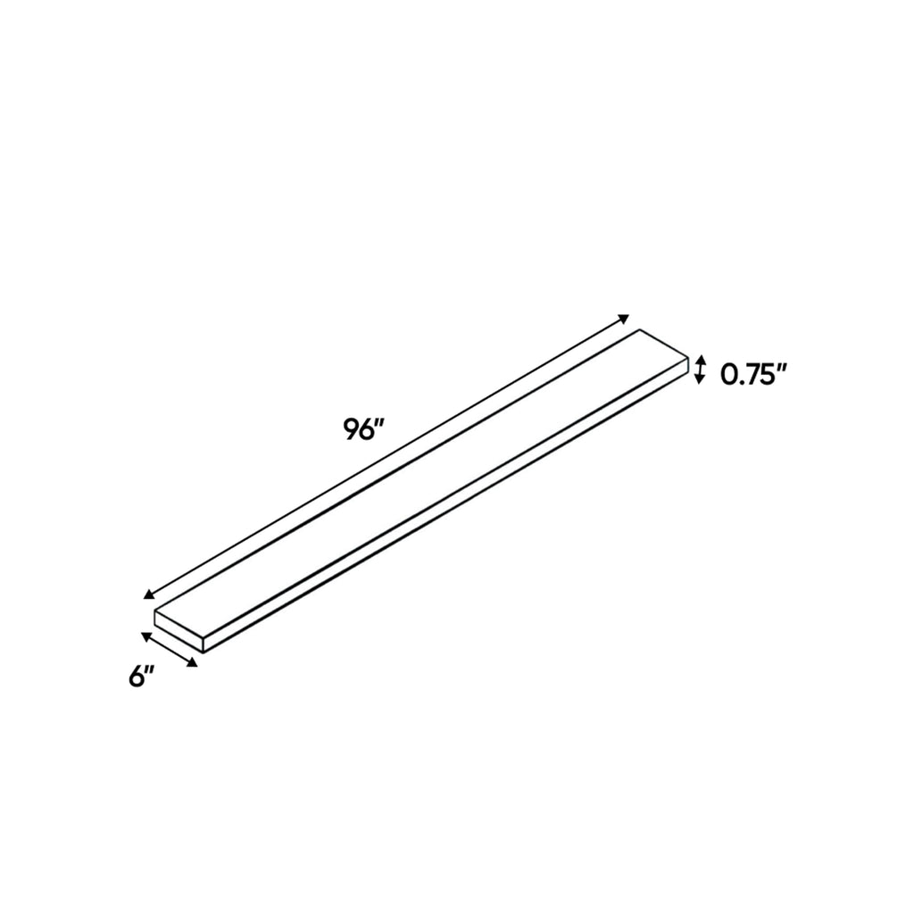 Liberty Shaker Blue - 6 Inch Wall Fillers Accessories - 6