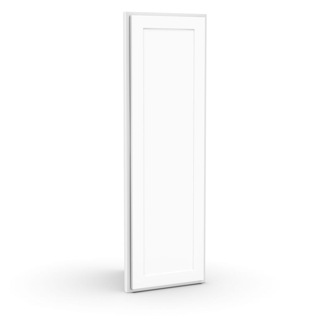 Liberty Shaker White - 36 Inch Corner Wall Angle End Cabinets - 12