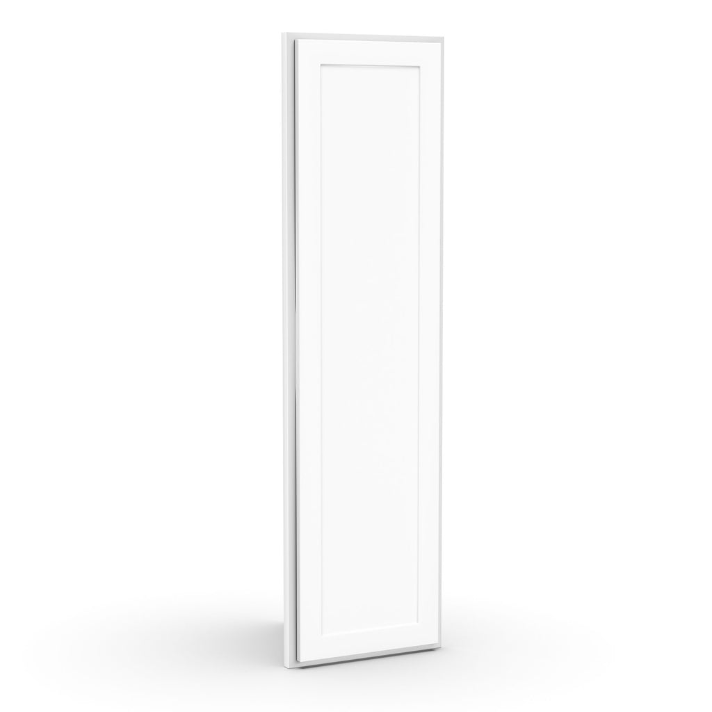 Liberty Shaker White - 42 Inch Corner Wall Angle End Cabinets - 12