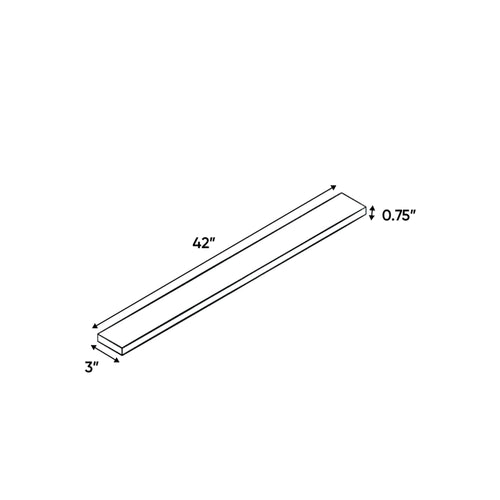 Windsor Ashen - 3 Inch Wall Fillers Accessories - 3