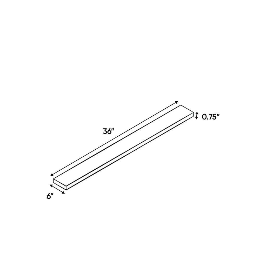 Portland Chestnut - 6 Inch Wall Fillers Accessories - 6