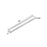 Liberty Shaker Rift - 6 Inch Wall Fillers Accessories - 6" Width x 42" Height x .75" Depth