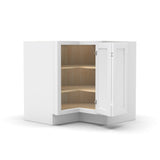 Liberty Shaker White - 36 Inch Wall Square Corner Wall Cabinet - 24" Width x 36" Height x 12" Depth