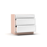 Liberty Shaker White - 36 Inch Three Drawer Base Cabinet - 36" Width x 34.5" Height x 24" Depth