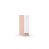 Liberty Shaker White - 9 Inch Spice Rack Base Cabinet - 09" Width x 34.5" Height x 24" Depth