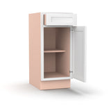 Liberty Shaker White - 15 Inch Vanity Base Cabinet - 15" Width x 34.5" Height x 21" Depth