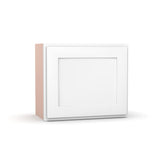 Liberty Shaker White - 21 Inch Height Single Door Wall Cabinet - 21" Width x 18" Height x 12" Depth