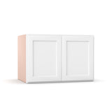 Liberty Shaker White - 36 Inch Deep Double Door Wall Cabinet - 36" Width x 24" Height x 24" Depth