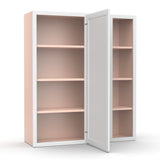 Liberty Shaker White - 36x42 Inch Wall Blind Corner Wall Cabinet - 36" Width x 42" Height x 12" Depth