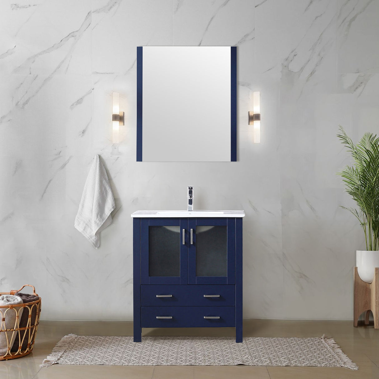 Volez 30 in. Freestanding Bathroom Vanity
