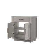 Abbey 30 in W x 22 in D White Oak Single Bath Vanity