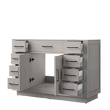 Abbey 48 in W x 22 in D White Oak Single Bath Vanity