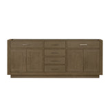 Abbey 80 in W x 22 in D Grey Oak Double Bath Vanity
