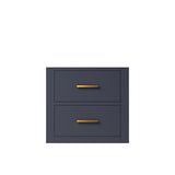 Castor 20 in W x 18 in D Blue Single Bath Vanity