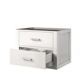 Castor 24 in W x 18 in D White Single Bath Vanity