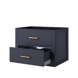 Castor 24 in W x 18 in D Blue Single Bath Vanity