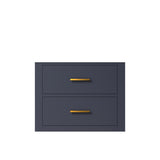 Castor 24 in W x 18 in D Blue Single Bath Vanity