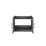 Geneva 24 in. W x 22 in. D Dark Grey Bath Vanity
