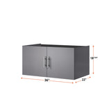 Geneva 36 in. W x 22 in. D Dark Grey Bath Vanity