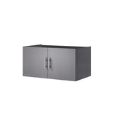 Geneva 36 in. W x 22 in. D Dark Grey Bath Vanity