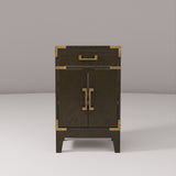 Laurel 20 in W x 18 in D Brown Oak Single Bath Vanity