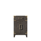 Laurel 20 in W x 18 in D Brown Oak Single Bath Vanity